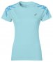 Футболка Asics Stripe Short Sleeve Top W №1