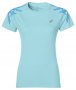 Футболка Asics Stripe Short Sleeve Top W №1