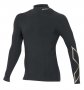 Компрессионная кофта 2XU MCS Thermal Compression Top MA3509a BLK/GLD черная с золотым лого №5