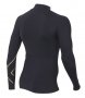 Компрессионная кофта 2XU MCS Thermal Compression Top MA3509a BLK/GLD черная с золотым лого вид сзади №4