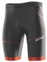 Мужские стартовые шорты 2XU черные с красным артикул MT3863b BLK/DTR №1