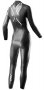 Женский гидрокостюм 2XU V:3 Velocity Wetsuit вид сзади артикул WW2355c BLK/SIL №2