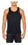 Майка 2XU X-Vent Singlet MR4547a BLK/CHR черная, фото на модели №3