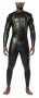 Мужской гидрокостюм 2XU A:1 Active Wetsuit черный с зеленым вид спереди артикул MW2304c BLK/GRN №3