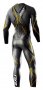 Мужской гидрокостюм 2XU X:3 Project X Wetsuit вид сзади артикул MW3415c BLK/GLD №4