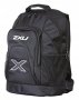 Рюкзак 2XU Distance Backpack артикул UQ3803g BLK/BLK черный сбоку карманы из сетки №1