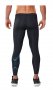 Компрессионные тайтсы 2xu Ice Compression Tights MA3832b BLK/CBL №2