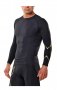 Компрессионная кофта 2xu MCS Cross Training Comp Long Sleeve Top MA4221a BLK/GLD №1