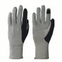 Перчатки Adidas Climalite Gloves артикул BP5425 серые с черными вставками на указательном и большом пальцах №5