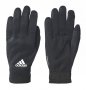 Перчатки Adidas Climawarm Fleece Gloves артикул BR0725 черные с белым логотипом на манжете №1