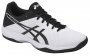 Кроссовки Asics Gel-Tactic B702N 0190 белые с черным носком вправо №4