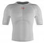 Термофутболка Compressport 3D Thermo Ultra Light Shirt SS TS3D-SS00 белая №1