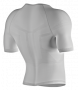 Термофутболка Compressport 3D Thermo Ultra Light Shirt SS TS3D-SS00 белая спина вид сбоку №3