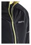 Куртка Craft Storm 2.0 XC артикул 1904258 9603 черная с желтой молнией и названием бренда на груди №3