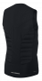 Жилетка Nike Aeroloft Running Vest артикул 859272 010 черная на спине зоны утепления и перфорации №2