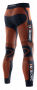 Термоштаны X-Bionic The Trick Running Pants O100088_B078 черные с оранжевым вид сзади №2