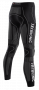 Женские термоштаны X-Bionic The Trick Running Pants W O100089_B014 черные с серым вид сзади №2