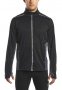 Куртка Saucony Vitarun Jacket артикул SA81227 BK черная на молнии, рукава с прорезями для большого пальца №3