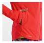 Женская куртка Saucony Vitarun Jacket W артикул SA81628 VR красная, сбоку карман, на рукаве прорезь для большого пальца №6