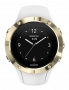 Часы Suunto Spartan Trainer Wrist HR золотой безель, белый ремешок, на экране аналоговые часы №2