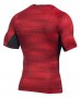 Компрессионная футболка Under Armour UA HeatGear Armour Printed Compression 1257477-603 №3