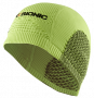 Шапка X-Bionic Soma Cap Light артикул O020232_E173 салатовая, впереди название бренда и логотип №1
