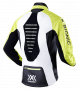 Куртка X-Bionic SphereWind Jacket артикул O100042_E193 желтая с белым и черным, на спине карман на молнии №2