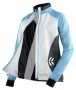 Женская куртка X-Bionic SphereWind Jacket W артикул O100043_A392 расстегнута, видно черно-белую подкладку №2