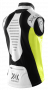 Жилетка X-Bionic SphereWind Vest артикул O100061_E193 салатовая с черным и белым, на спине карман на молнии №2