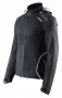 Куртка X-Bionic SymFrame Jacket черная от дождя и ветра, с капюшоном №1