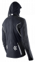 Куртка X-Bionic SymFrame Jacket черная с капюшоном, сзади карман на молнии №2