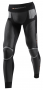 Термоштаны X-Bionic Windskin OW Pants черные с серым вид спереди №1