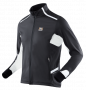 Куртка X-Bionic Winter SphereWind Light Jacket на молнии, черная с белым №1