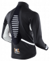 Куртка X-Bionic Winter SphereWind Light Jacket на молнии, черная, на спине черно-белая вставка №2