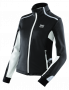 Женская куртка X-Bionic Winter SphereWind Light Jacket W артикул O100382_B119 черная, низ рукавов и молнии белые №1