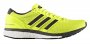 Кроссовки Adidas Adizero Boston Boost 6 артикул BB3320 желтые с черным, белая пена Boost №1