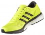 Кроссовки Adidas Adizero Boston Boost 6 артикул BB3320 желтые, межподошва, внутренняя часть кроссовка и три полосы сбоку черные №2