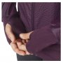 Куртка Adidas Pure Amplify Jacket W артикул BQ9120 фиолетовая, широкие манжеты с прорезями для пальцев №4