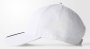 Кепка Adidas Six-Panel Classic 3-Stripes артикул BK0806M белая вид сбоку №6