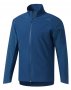 Куртка Adidas Supernova Storm Jacket артикул BQ7251 синяя на молнии, рукава с принтом, на левом рукаве карман на молнии №1