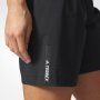 Шорты Adidas Terrex Agravic артикул B45609 черные, виз сзади №7