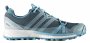 Женские кроссовки Adidas Terrex Agravic G-TX W артикул S80858 голубые сбоку три полосы №1