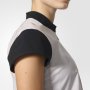 Женская футболка Adidas Terrex Agravic W артикул AZ2306 белая с черным воротником и рукавами, свободного кроя №5