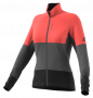 Женская куртка Adidas Xperior Jacket W артикул BP8970 красный верх, серый с черным низ, на груди карман на молнии №1