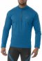 Кофта Asics Long Sleeve Winter Top артикул 146591 8154 фото на модели слева на груди логотип №4