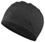 Шапка Asics Beanie Graphic артикул 146819 0904 черная с серым принтом и логотипом №1