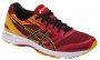 Мужские кроссовки Asics Gel-DS Trainer 22 T720N 2390 красные с желтым носком вправо №4