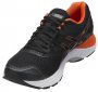 Мужские кроссовки Asics Gel-Pulse 9 T7D3N 9006 черные с оранжевыми вставками №7