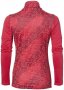 Женская кофта Asics Lite-Show Winter Long Sleeve W 134073 1180 красная вид сзади №2