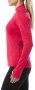 Женская кофта Asics Lite-Show Winter Long Sleeve W 134073 1180 красная на манекене вид сбоку №3